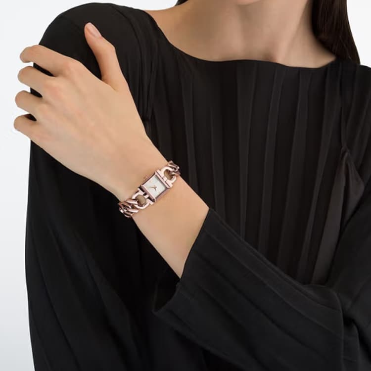 Механические часы FERRAGAMO DOUBLE GANCINI GROUMETTE 20 20*19.2mm 30 SFKO00323 - изображение 5
