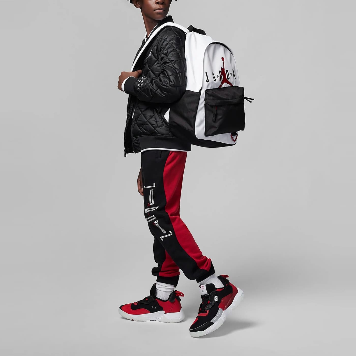 Рюкзак Jordan Backpack Black White - изображение 5