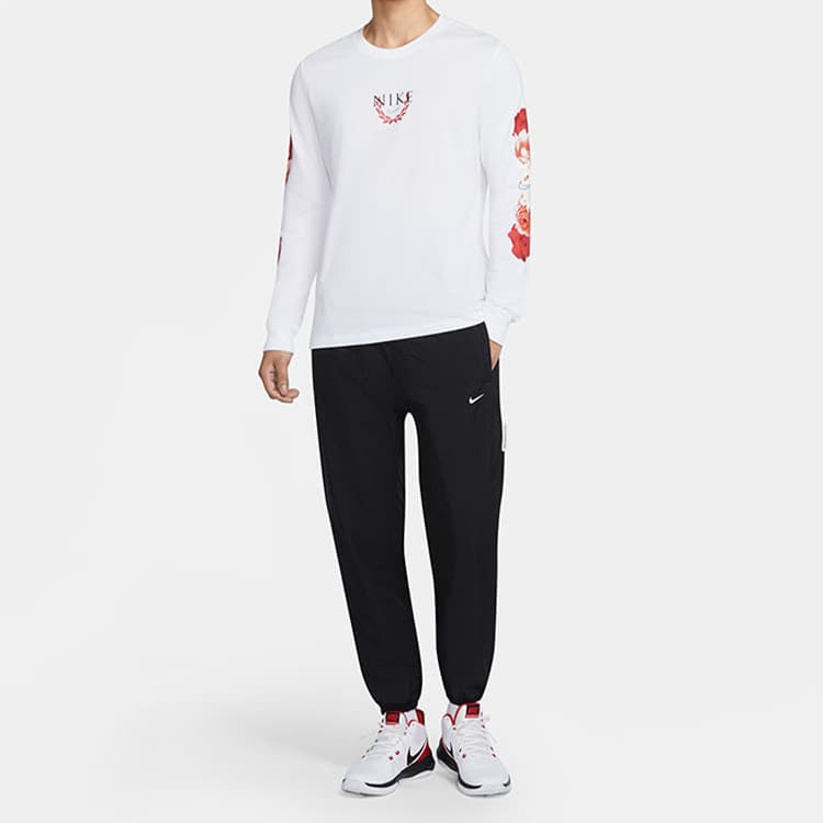 Спортивная одежда Nike Logo Print Jogger Pants Black - изображение 3