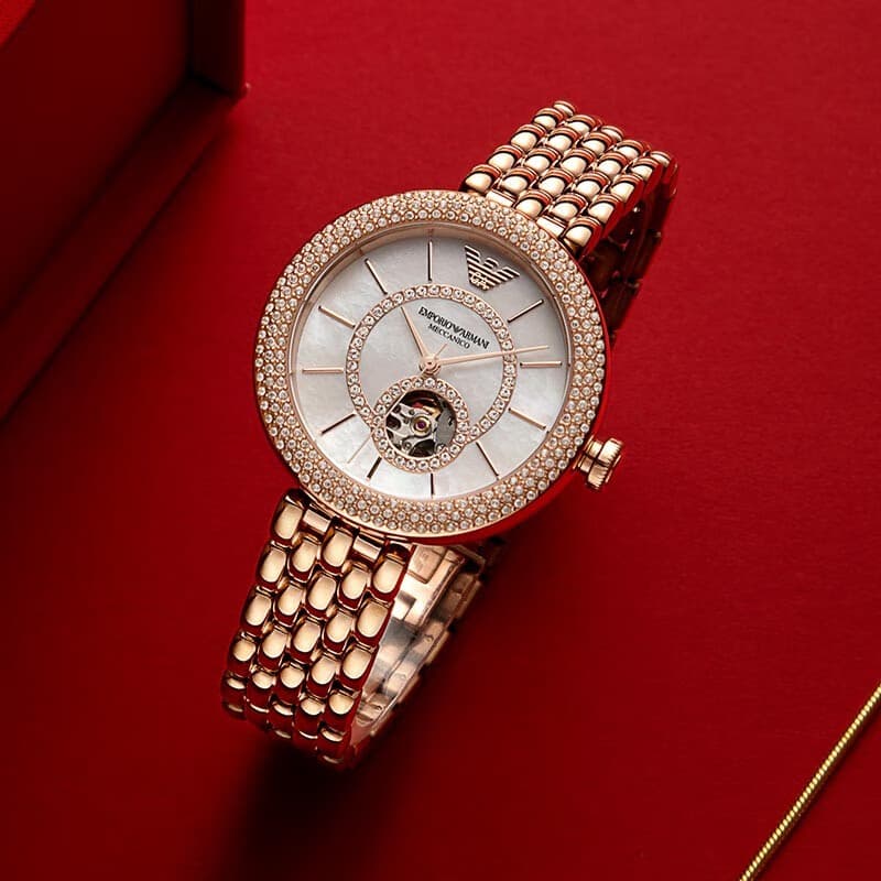 Механические часы EMPORIO ARMANI 34mm AR60065 - изображение 4