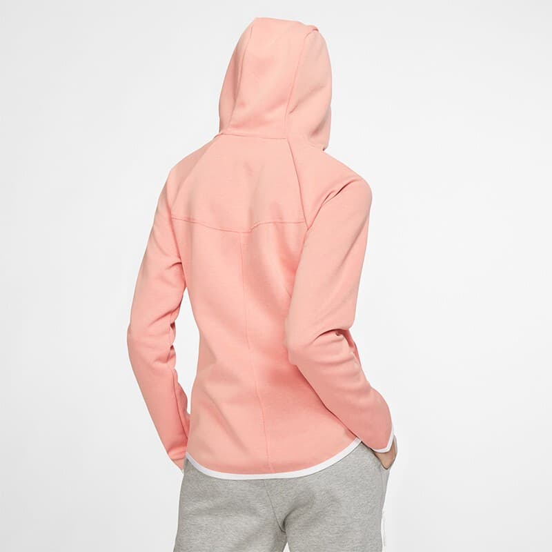 Куртка Nike Sportswear Tech Fleece Hoodie Pink - изображение 3