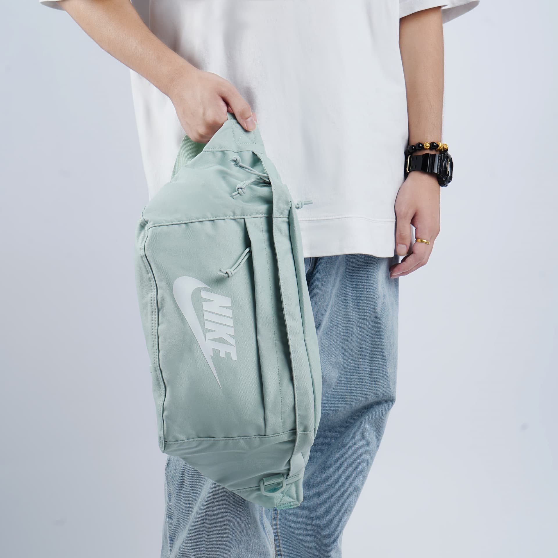Поясная сумка Nike Tech Hip Pack Mint Green - изображение 8