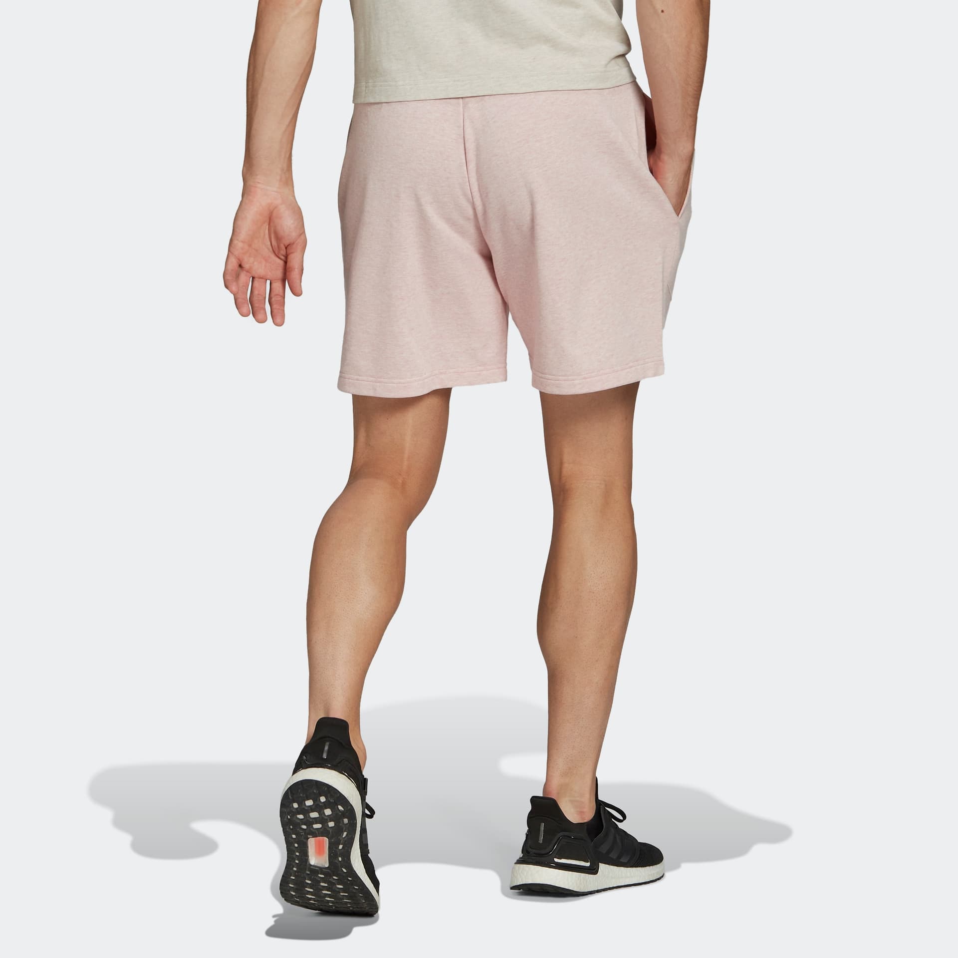 Тренировочные штаны adidas BotanDyed Short Pink - изображение 3