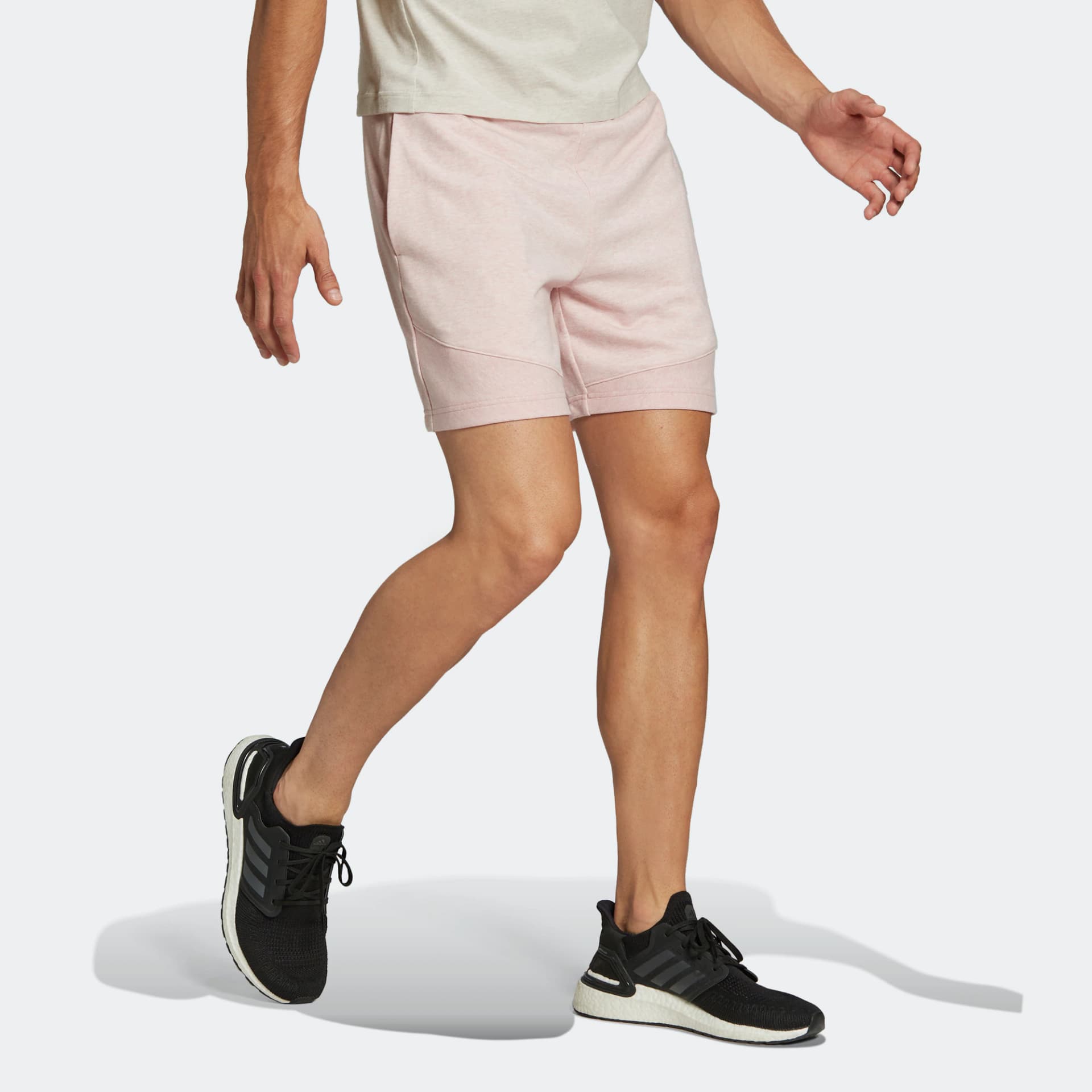 Тренировочные штаны adidas BotanDyed Short Pink - изображение 4