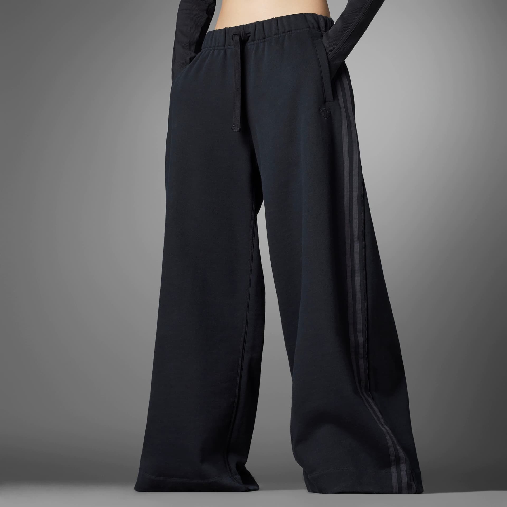 Штаны adidas Originals x Blue Version Wide Leg Pant Black - изображение 2