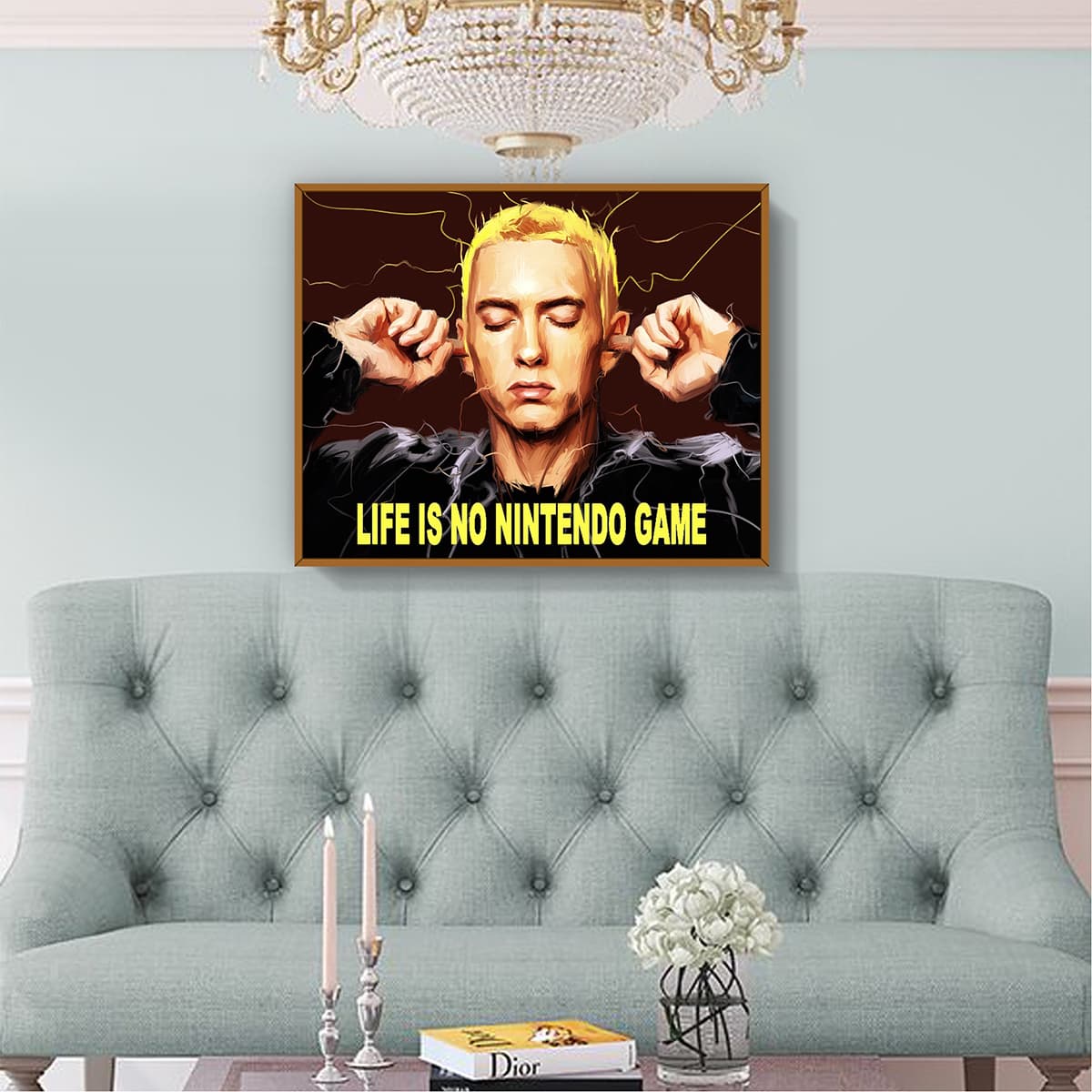 Постер JELLY MUSCLE -LIFE IS NO NINTENDO GAME 40*50cm - изображение 2
