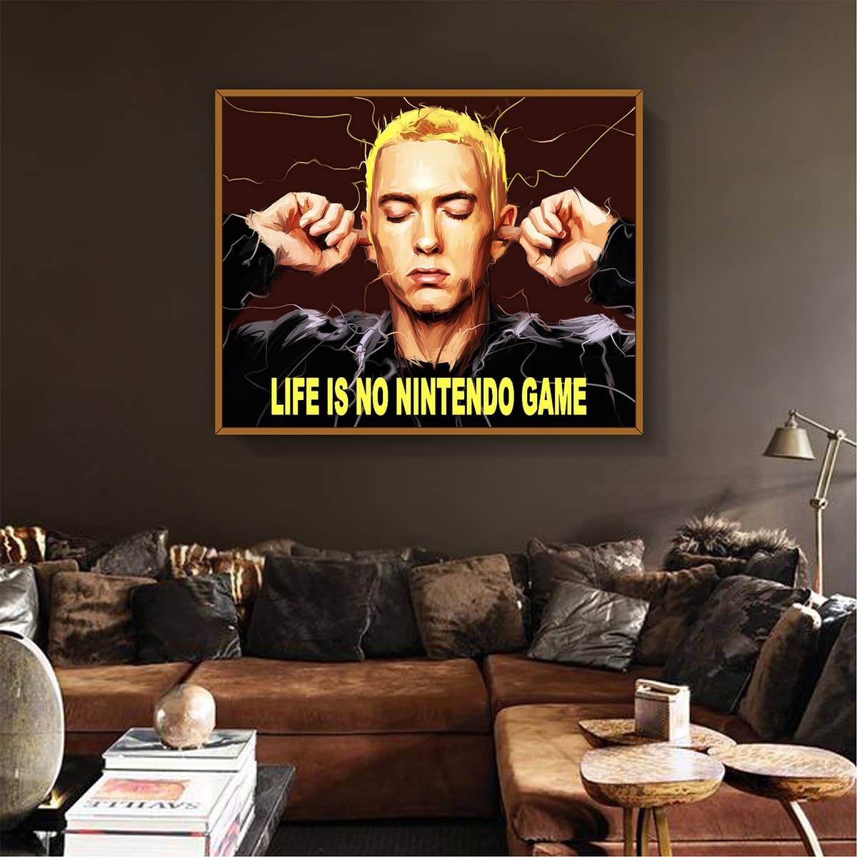 Постер JELLY MUSCLE -LIFE IS NO NINTENDO GAME 40*50cm - изображение 3
