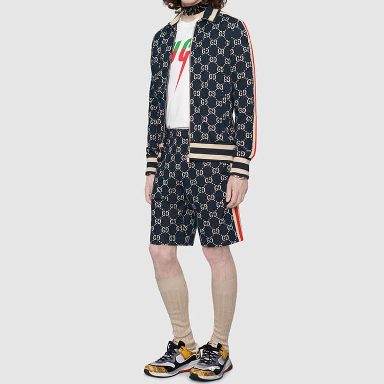 Шорты Gucci Shorts Blue - изображение 4