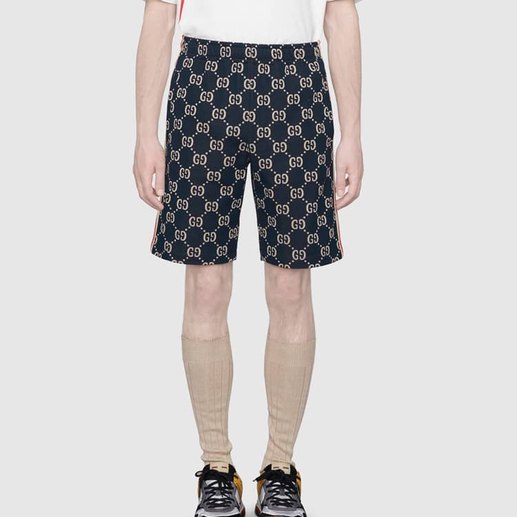 Шорты Gucci Shorts Blue - изображение 3