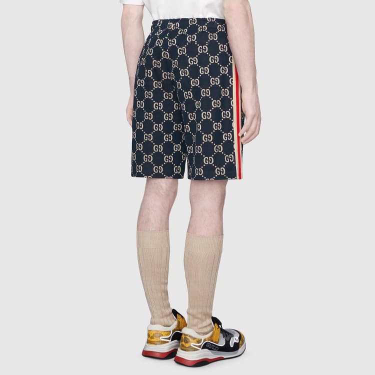 Шорты Gucci Shorts Blue - изображение 5