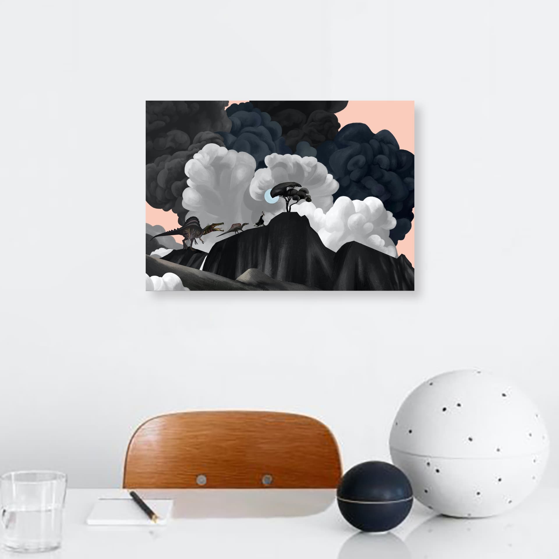 Постер Life finds a way 42*29cm - изображение 2