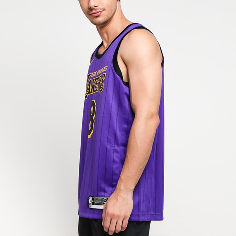 Баскетбольная майка Nike NBA Jersey Kobe Bryant 8 Purple - изображение 5