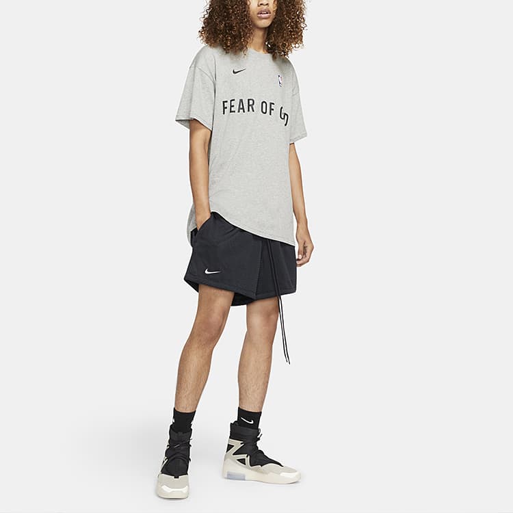 Баскетбольные шорты Nike x Fear of God x NBA Basketball Shorts Black - изображение 4