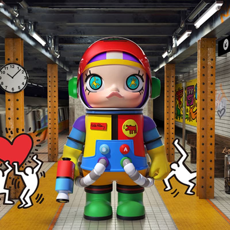 Фигурка POP MART x Keith Haring MEGA SPACE MOLLY 70cm - изображение 3