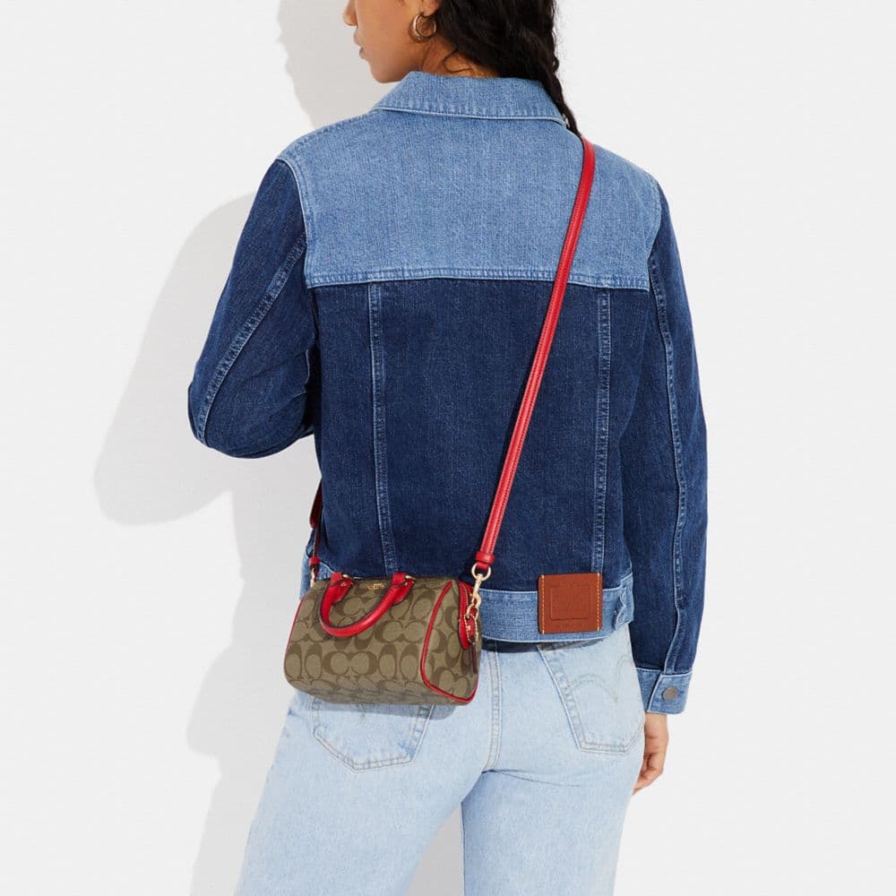 Сумка COACH Mini Rowan 18 - изображение 4