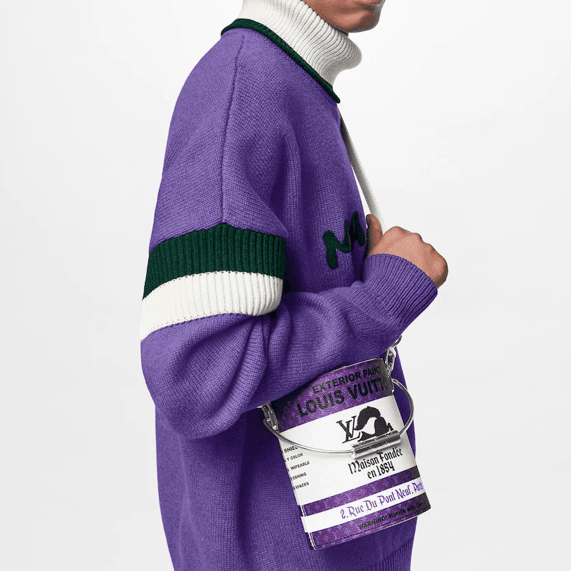 Сумка Louis Vuitton Paint Can Purple - изображение 7