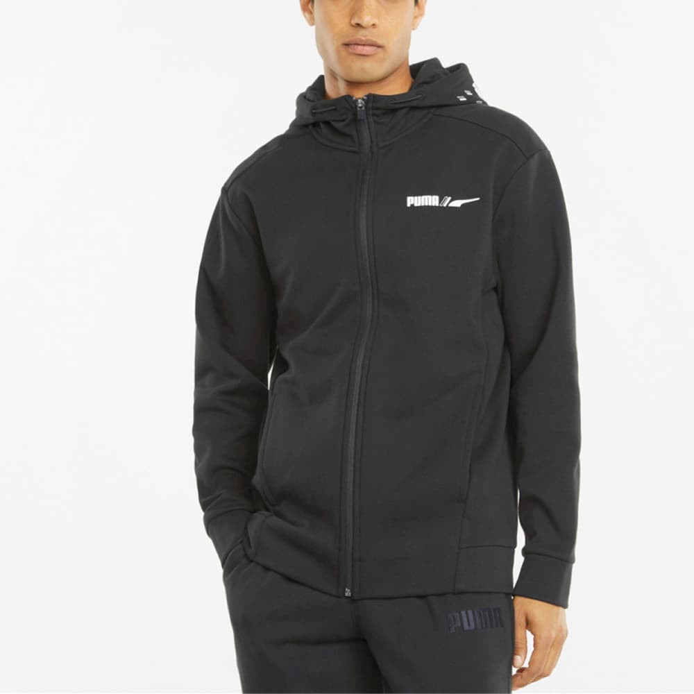 Куртка Puma Winterized Logo Hoodie Jacket Black - изображение 3