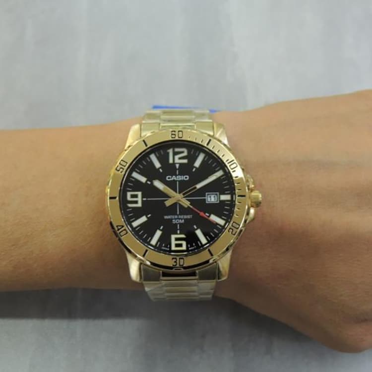 Часы CASIO DRESS MTP-VD01G-1B - изображение 4