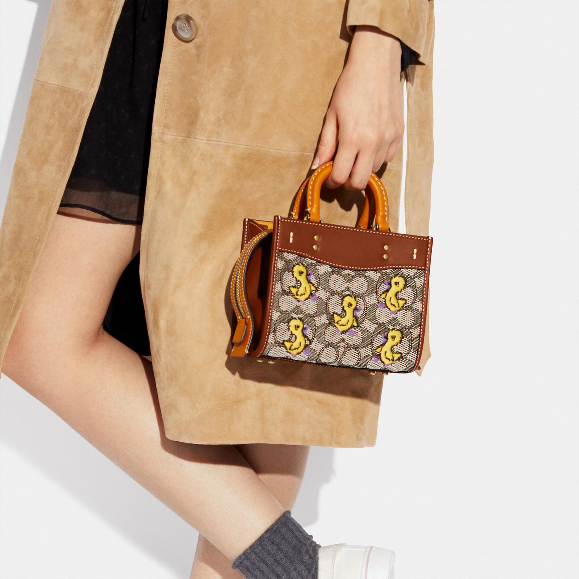 Сумка COACH Rogue 17 - изображение 5
