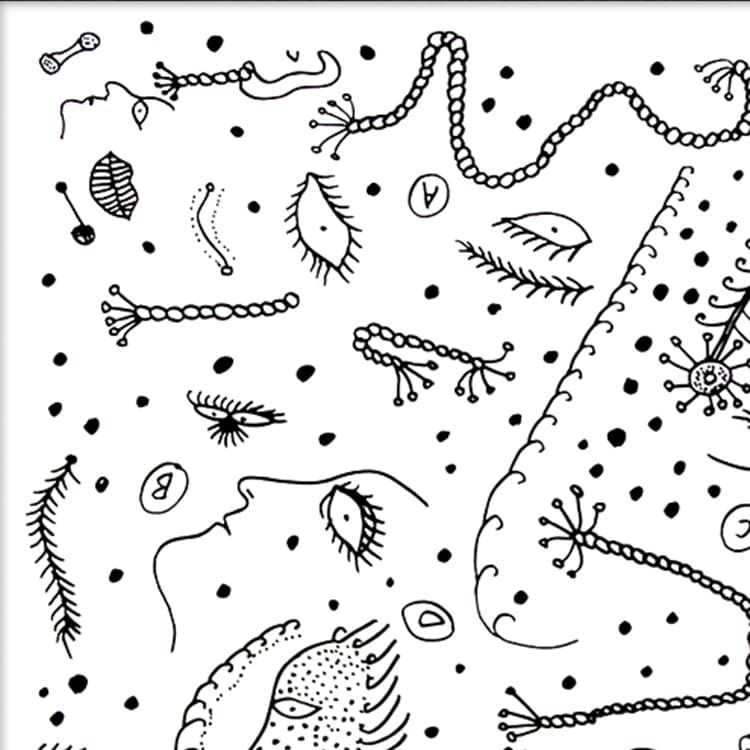 Постер Yayoi Kusama Bandana 60*60cm - изображение 4
