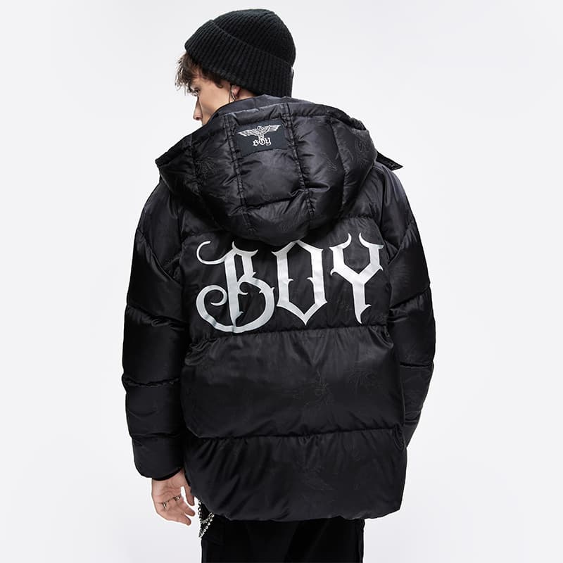 Зимняя куртка Boy London FW21 Black - изображение 8