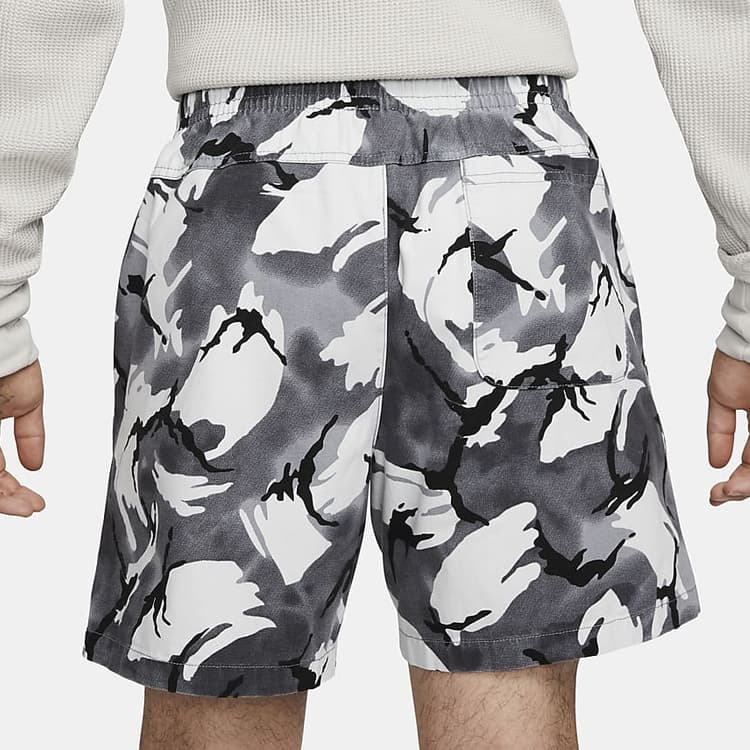 Шорты Nike Club Camo Print Shorts Cold Grey - изображение 4
