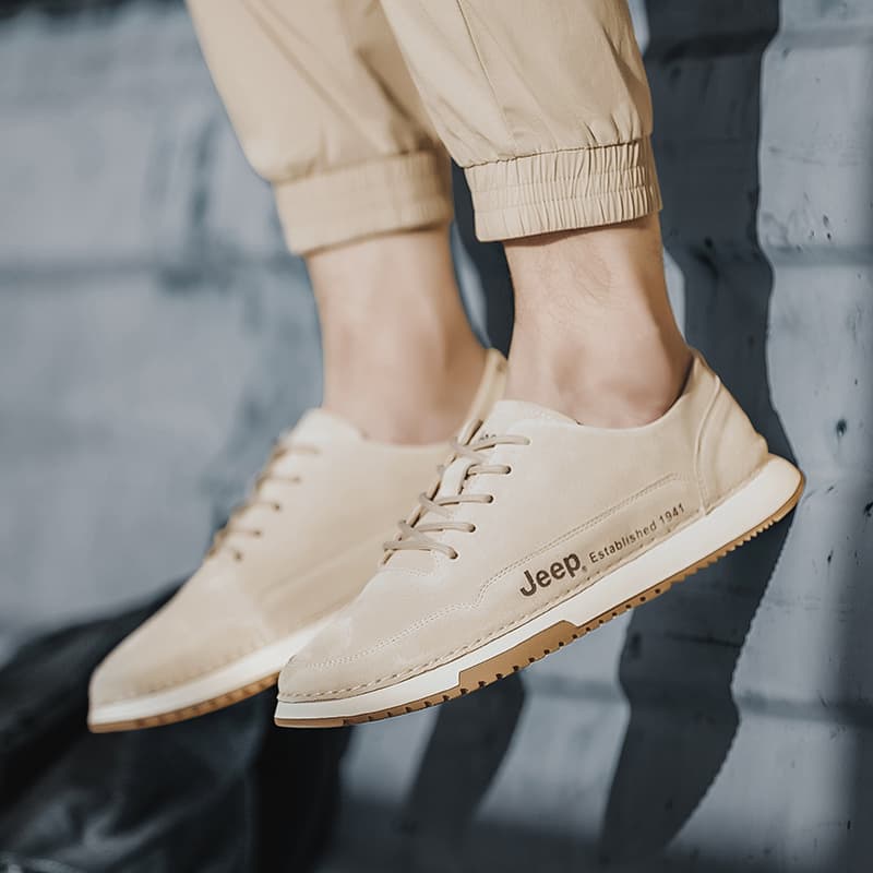 Кроссовки Jeep Low-Top Sneakers Sand - изображение 5