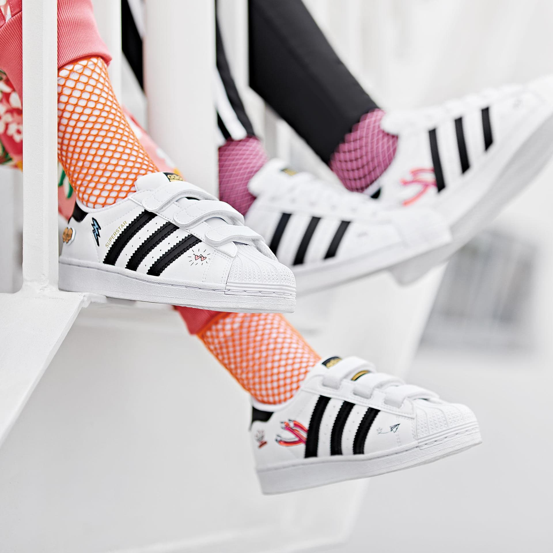 Кроссовки adidas originals Superstar Cf C - изображение 9