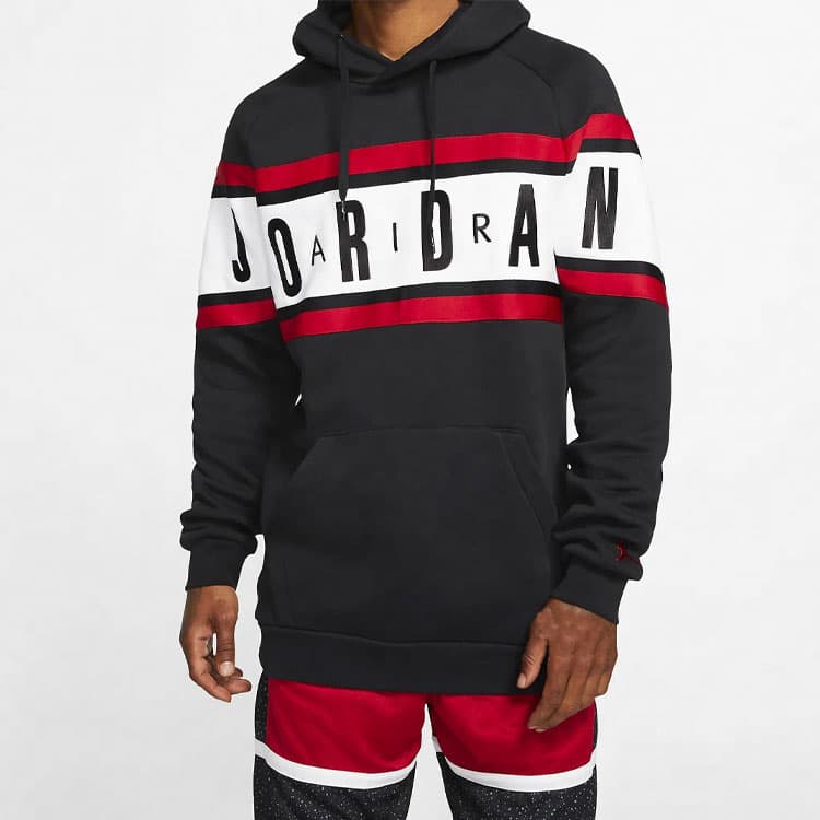 Худи Air Jordan Hoodie Black - изображение 3
