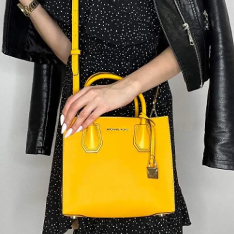 Сумка Michael Kors Mercer Lemon Yellow - изображение 4