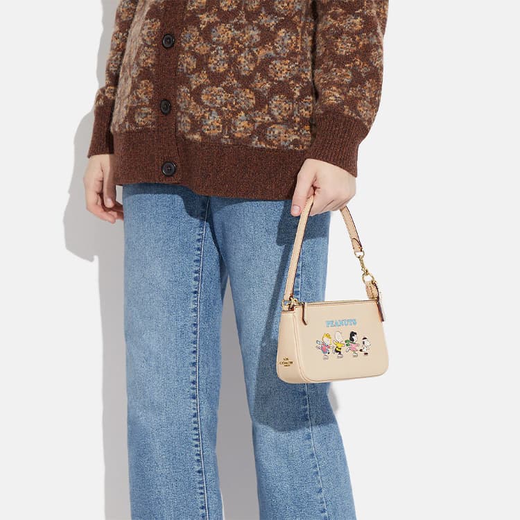 Мини-сумка COACH x Peanuts Nolita 19 - изображение 5