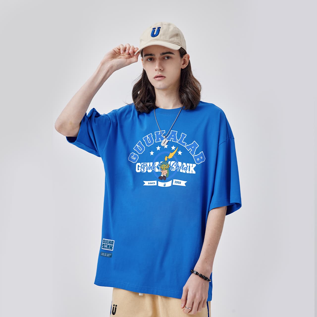 Футболка Guuka x SANK TOYS T-Shirt White - изображение 3
