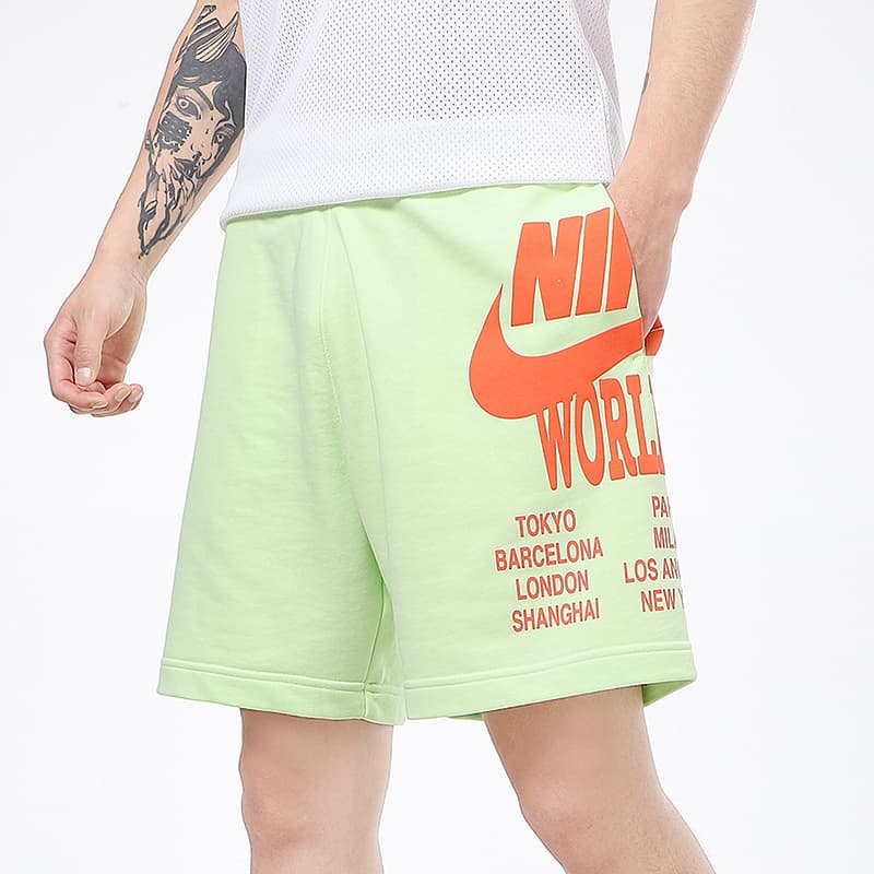 Тренировочные штаны Nike Nsw Ft Short Wtour Logo - изображение 3