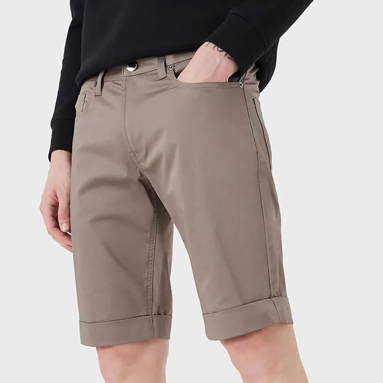 Шорты Emporio Armani Shorts Brown - изображение 4