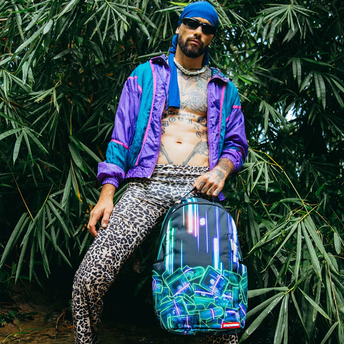 Рюкзак SPRAYGROUND Cyberpunk Neon Backpack - изображение 11