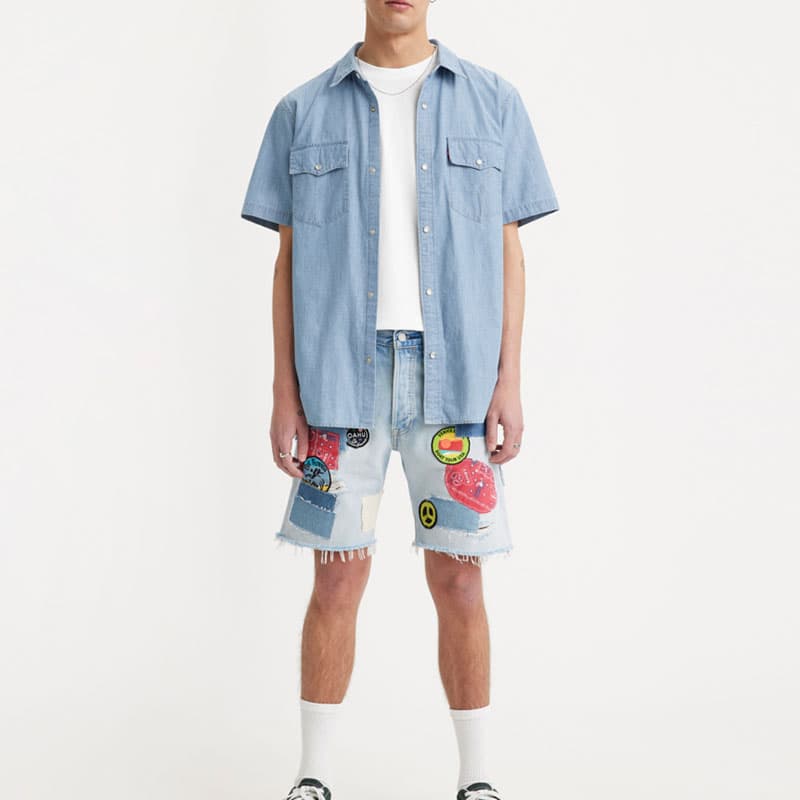 Джинсовые шорты Levis - изображение 3