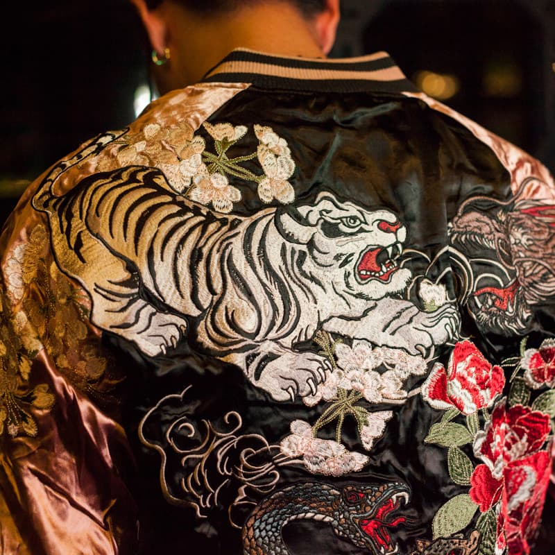 Бомбер Sansheng Bomber Jacket Black Gold - изображение 6