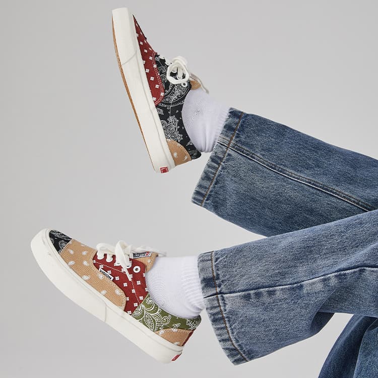 Кроссовки Vision Street Wear Low Top Patchwork Sneakers - изображение 10