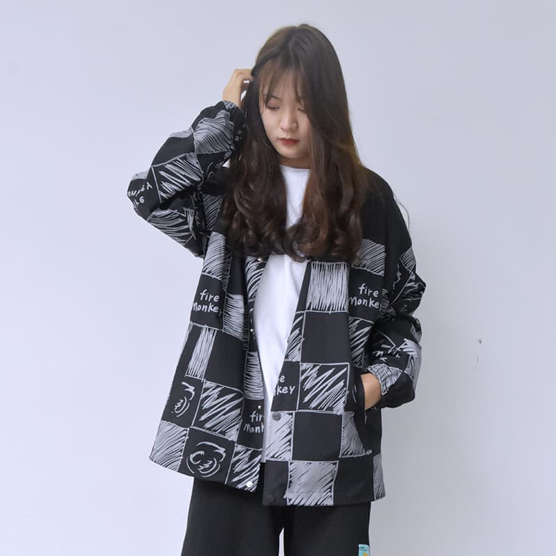 Куртка FireMonkey Checkered Print Jacket - изображение 4