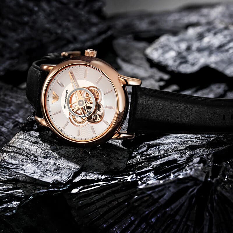 Механические часы EMPORIO ARMANI 43mm AR60013 - изображение 4