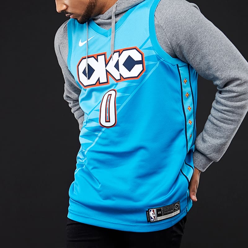 Баскетбольная майка Nike NBA Jersey 18-19 Russell Westbrook 0 SW - изображение 4