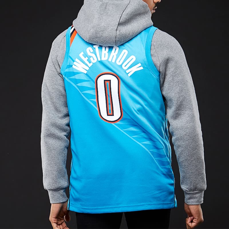 Баскетбольная майка Nike NBA Jersey 18-19 Russell Westbrook 0 SW - изображение 5