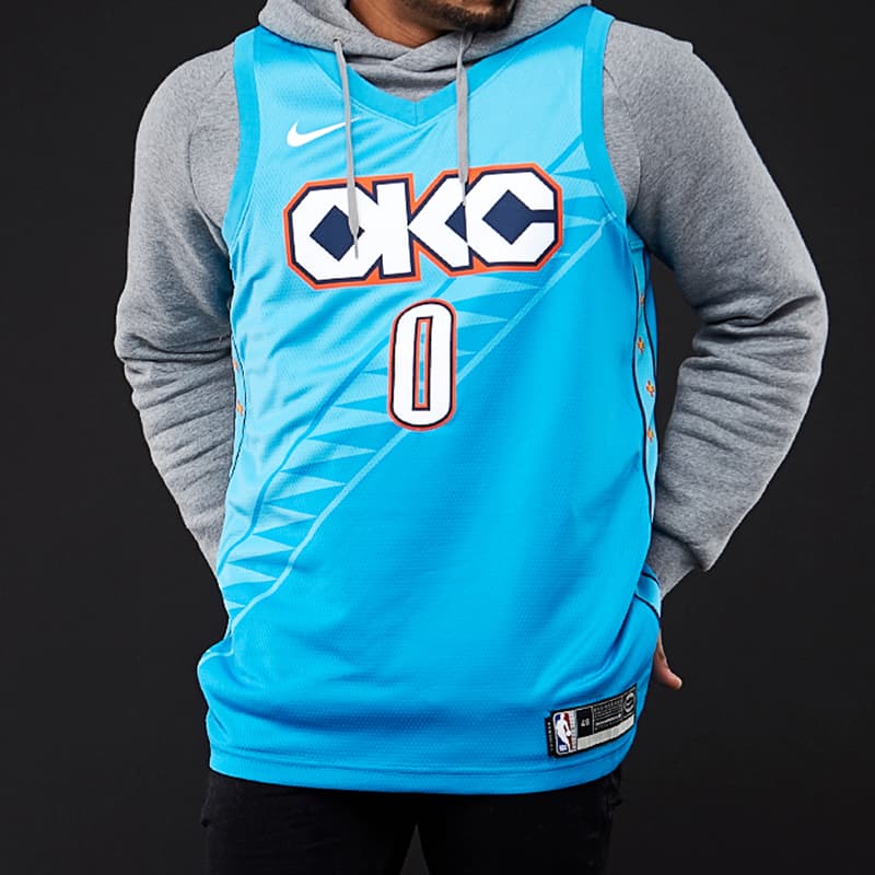 Баскетбольная майка Nike NBA Jersey 18-19 Russell Westbrook 0 SW - изображение 3