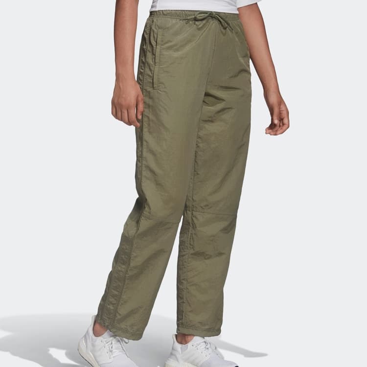 Штаны adidas W Woven Pant Green - изображение 5