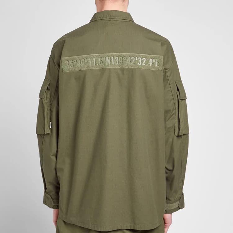 Рубашка WTAPS Modular Ls 01 - изображение 3