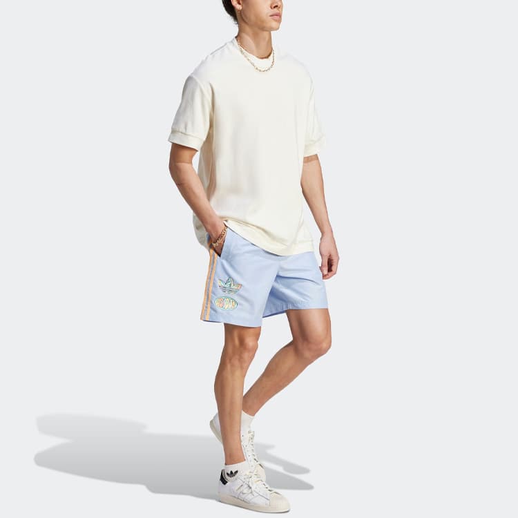 Тренировочные штаны adidas originals Enjoy Poly Shorts Logo - изображение 4