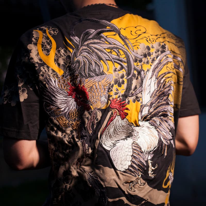 Футболка Sansheng Loose Fit Embroidered T-Shirt - изображение 4