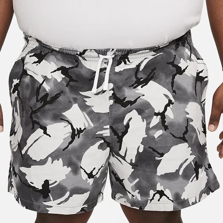 Шорты Nike Club Camo Print Shorts Cold Grey - изображение 6