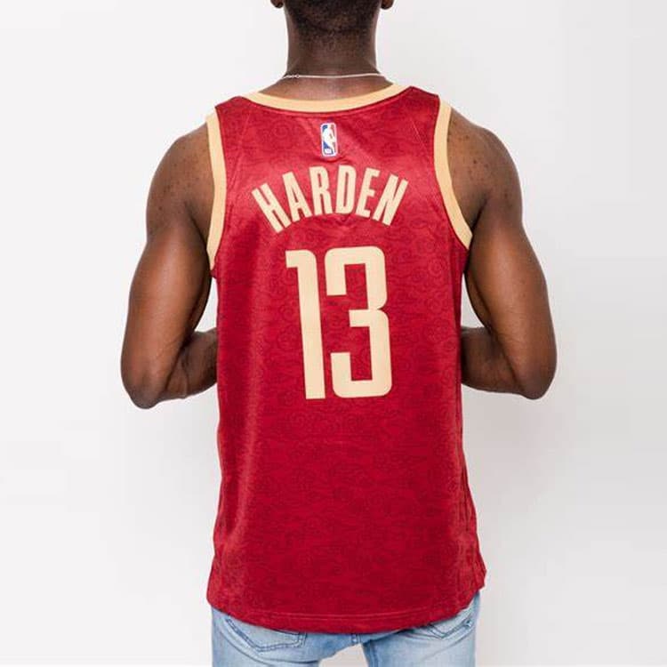 Баскетбольная майка Nike NBA Jersey James Harden 13 City Edition - изображение 3