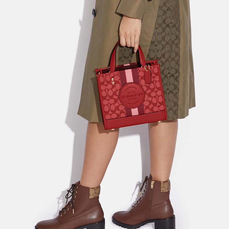Сумка COACH Dempsey 22 Tote - изображение 5